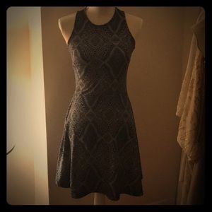 Blue Portuguese tile H&M print dress